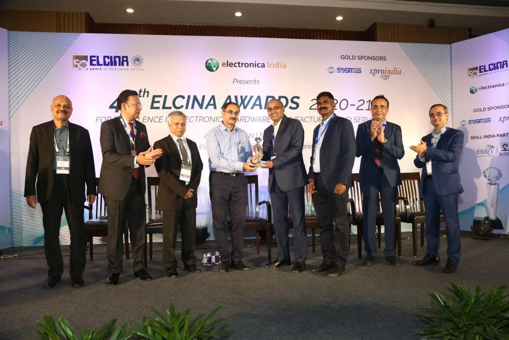 Syrma SGS receives ELCINA award